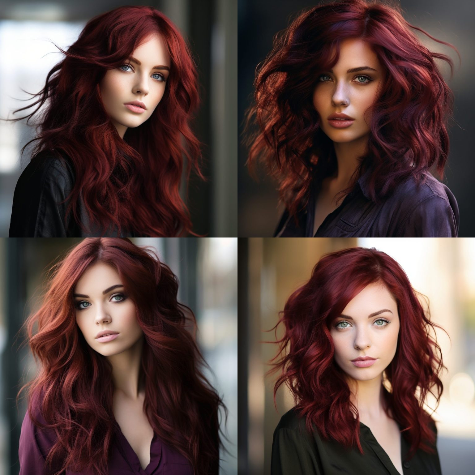 Burgundy Hair Color